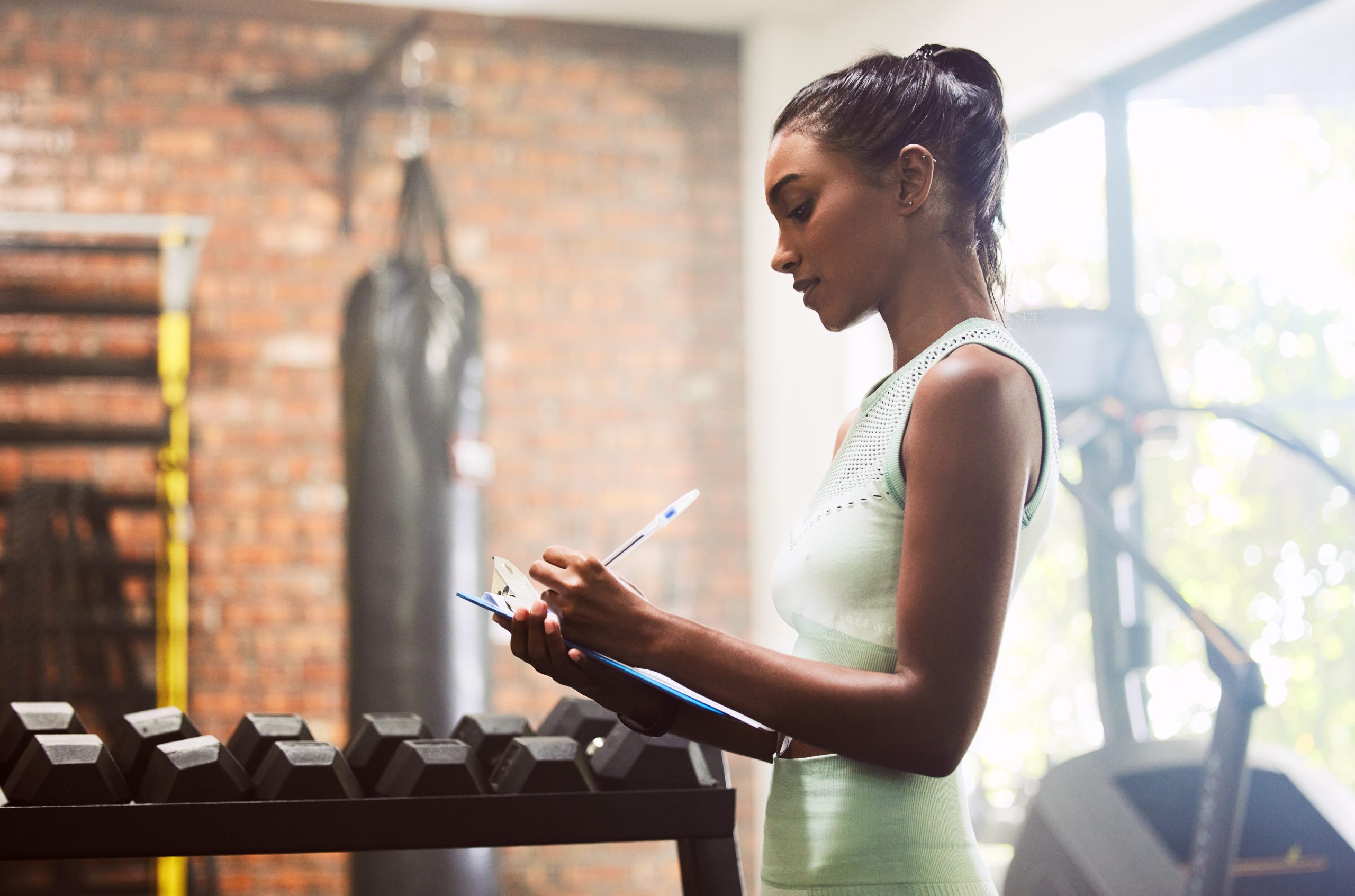 tracking workouts so I don't quit my workout routine
